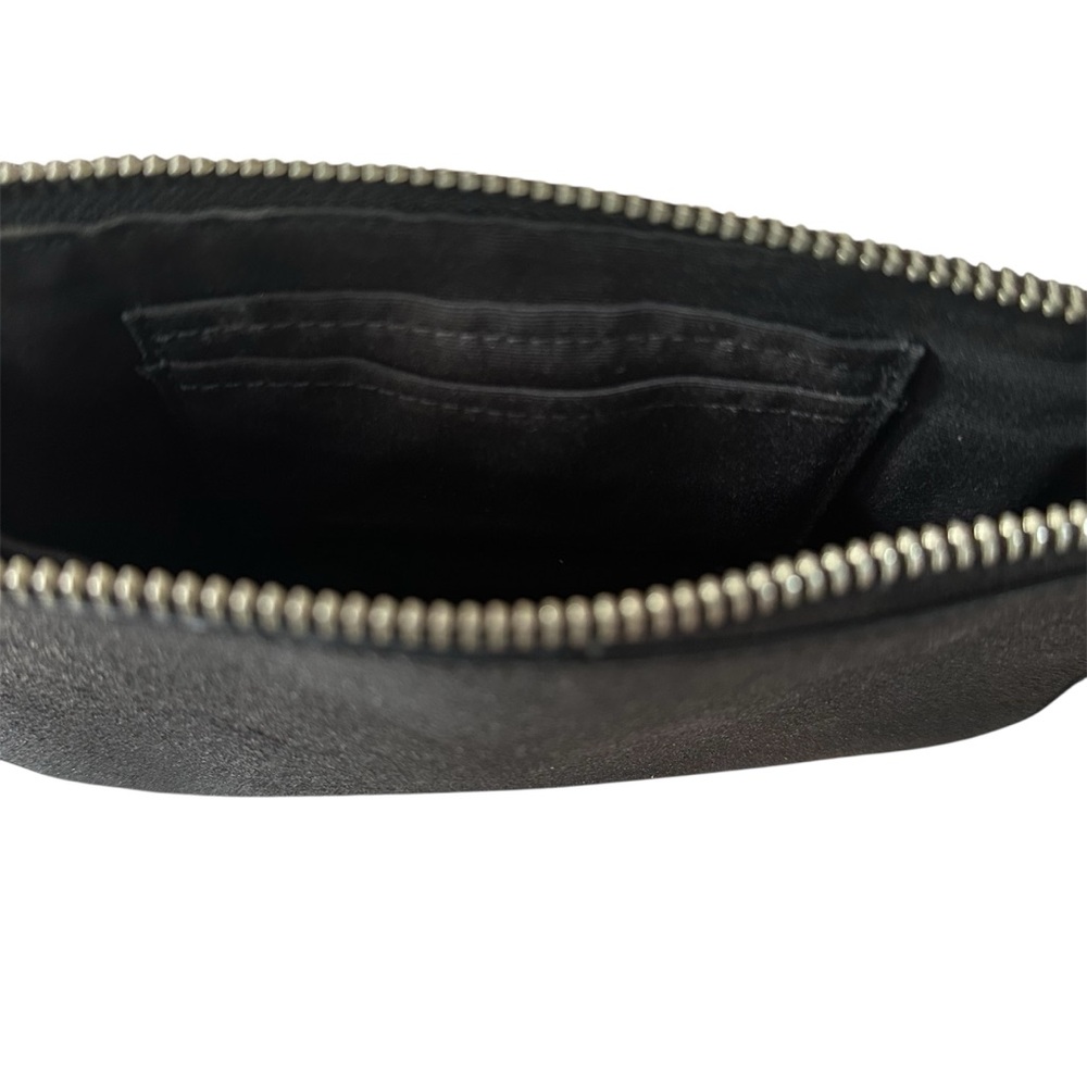 COACH Black Shimmer Convertible Wristlet Bag - Picture 8 of 11